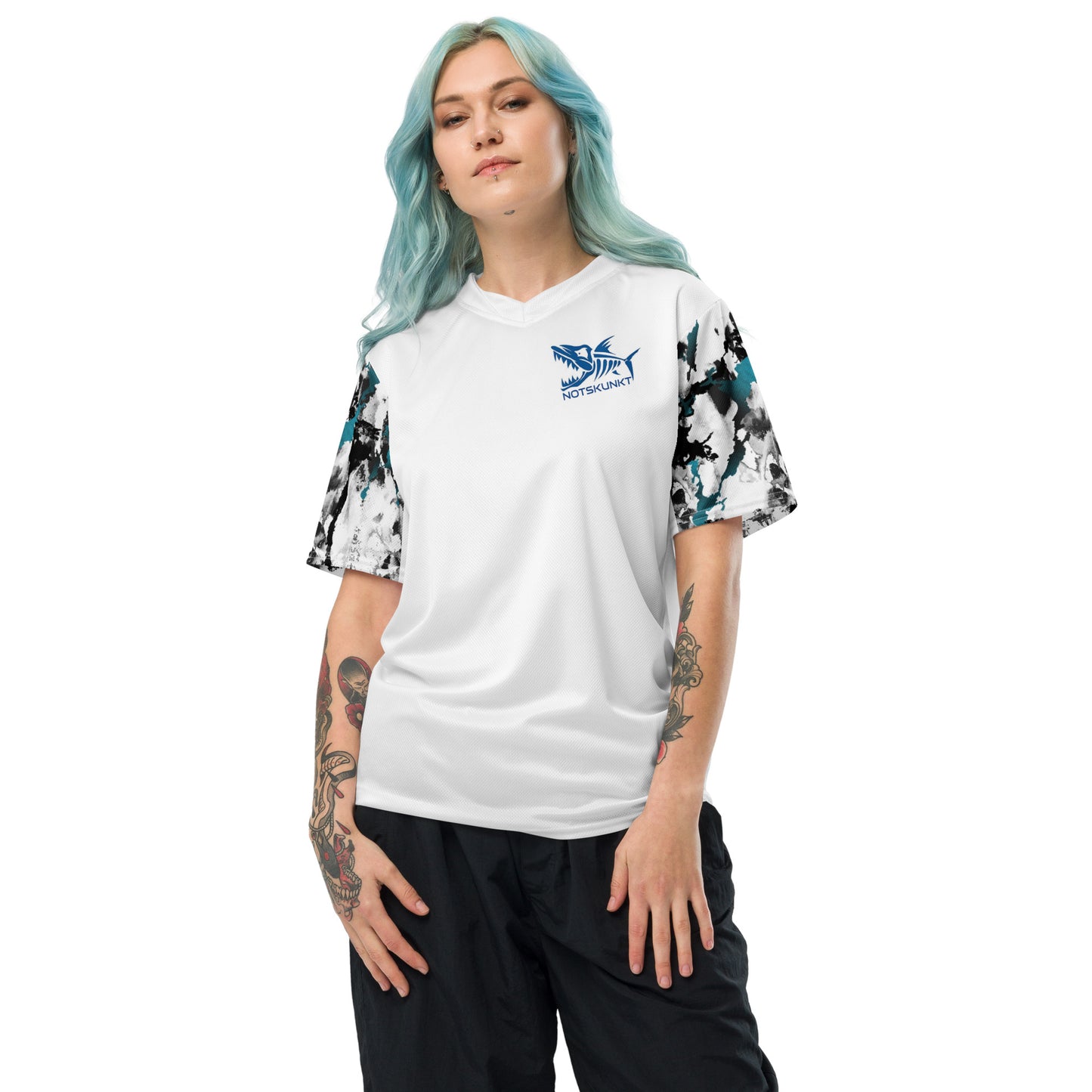 Recycled unisex sports jersey