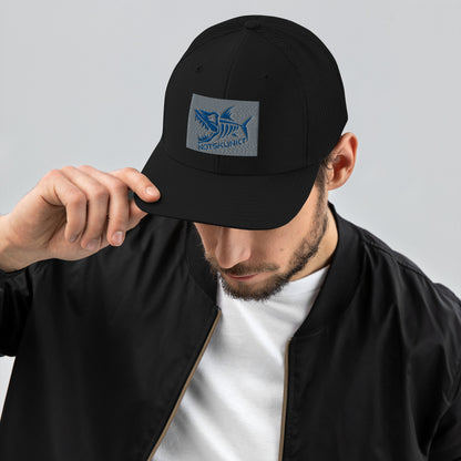 Trucker Cap Fish Logo